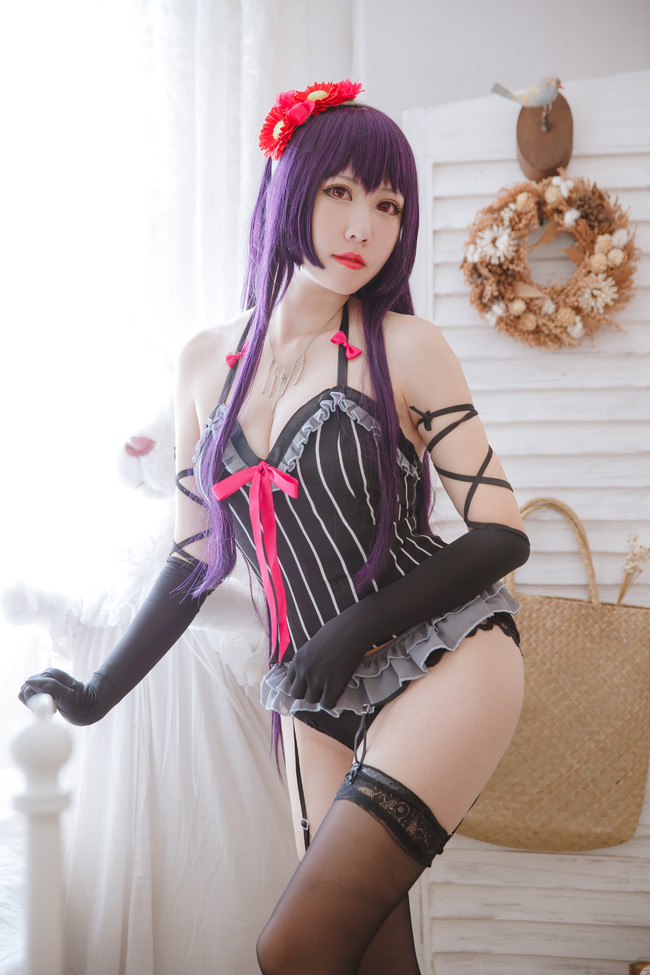 路人女主睡衣cos