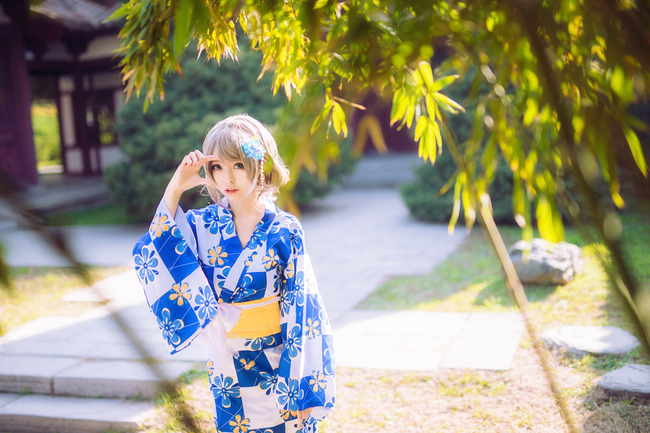 [cosplay]渡边曜&#8212;浴衣未觉醒[二次元cos]