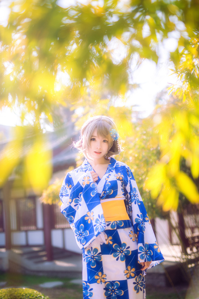 [cosplay]渡边曜&#8212;浴衣未觉醒[二次元cos]