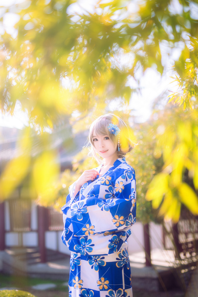 [cosplay]渡边曜&#8212;浴衣未觉醒[二次元cos]