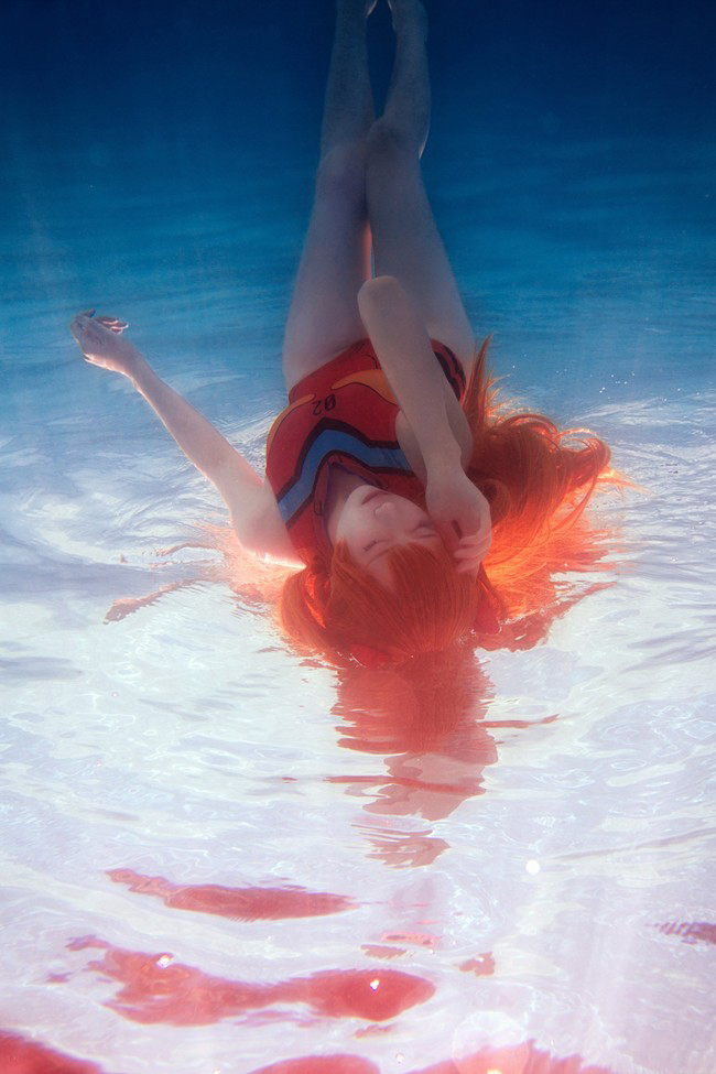EVA概念泳装——水下