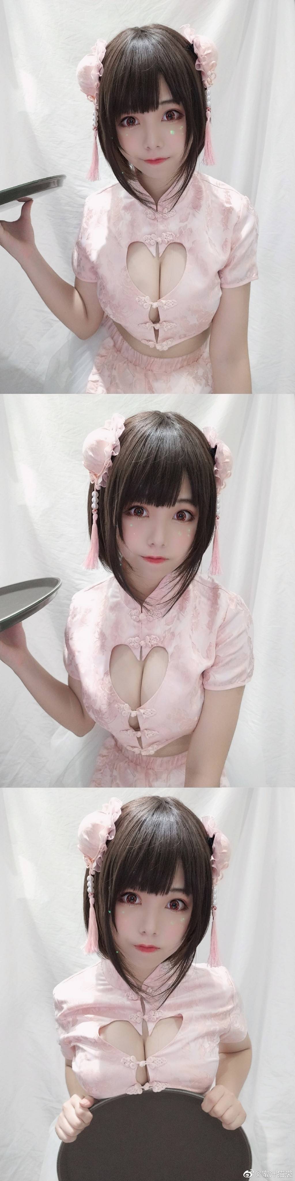 色香俱全！神仙美少女《蜜汁猫裘》用酥胸蜜腿舒缓你的身心疲劳
