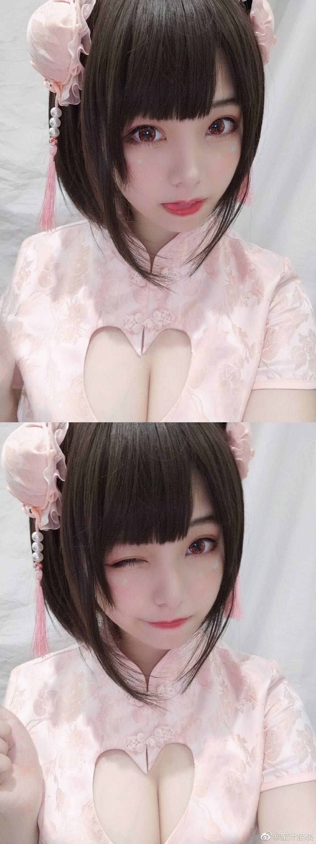 色香俱全！神仙美少女《蜜汁猫裘》用酥胸蜜腿舒缓你的身心疲劳