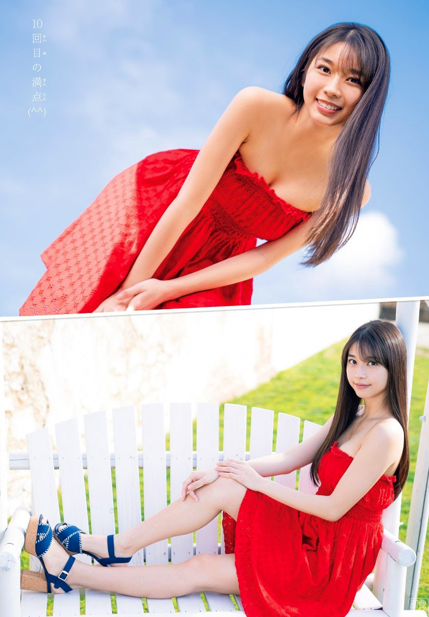 我已锁定你！纯洁美少女「牧野真莉爱」甜美笑容瞬间掳获男粉心