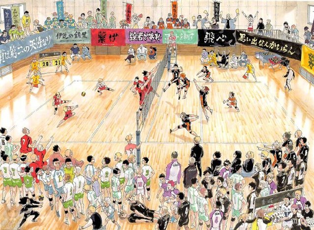 「排球少年！！」2021年漫画日历预览图公开