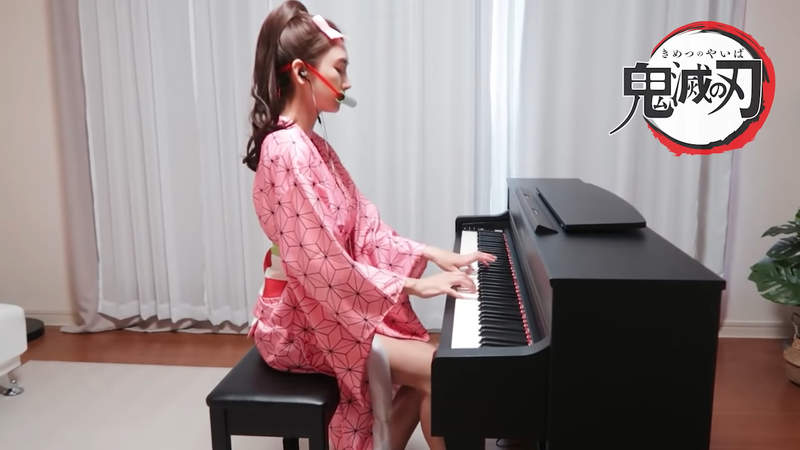 韩国钢琴小姐姐《imleezy86》每分每秒那画面都让人心跳加速