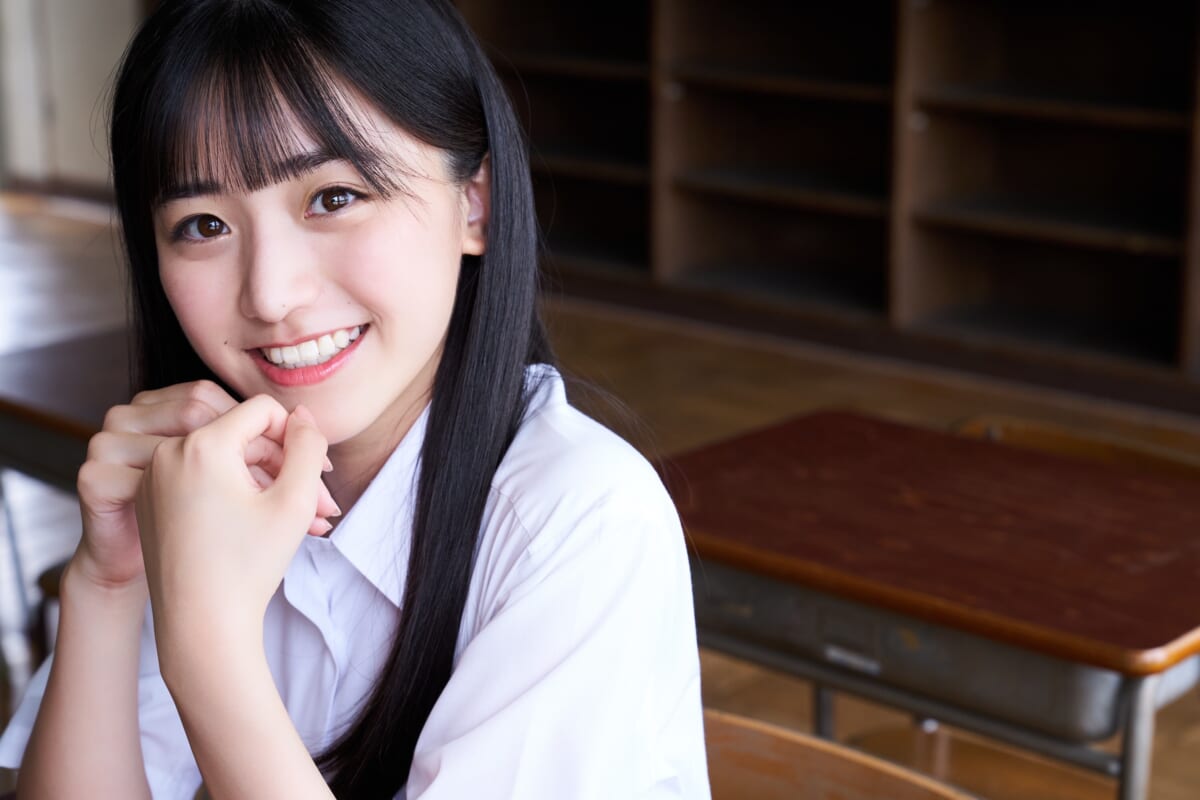 正统派美少女「蓼沼优衣」甜美笑容让人瞬间沦陷　超无辜「水汪大眼」仿佛随时在放电