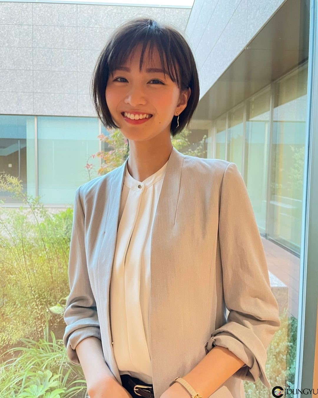 日系时尚杂志模特「冈崎纱绘」清甜笑容亲和力十足　完全就是女友理想型