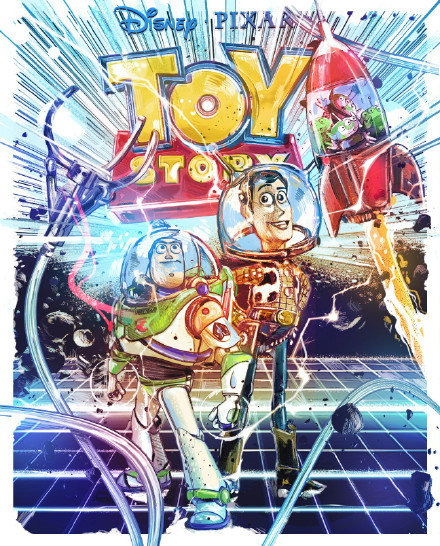 庆祝「玩具总动员」25周年 皮克斯公开特别海报