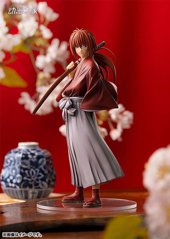 GSC《浪客剑心》绯村剑心粘土人与POP UP PARADE手办