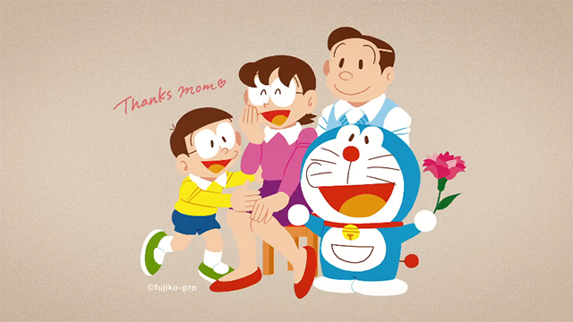 「哆啦A梦」母亲节纪念CM公开