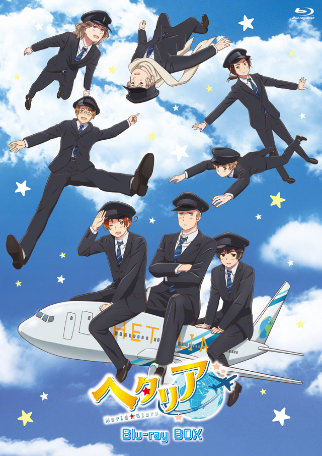 「黑塔利亚World★Stars」新作动画BD-BOX封面与特典图公开