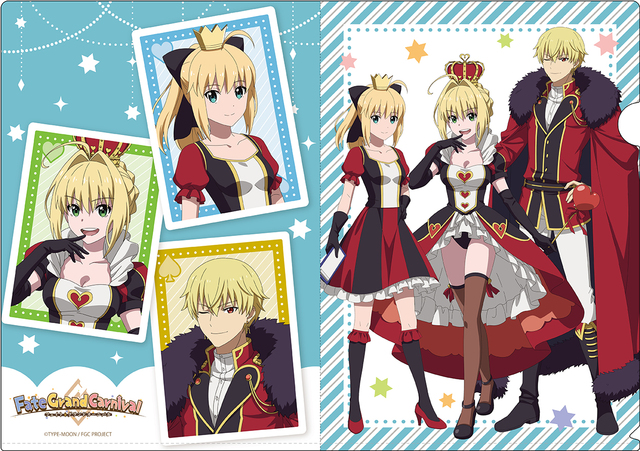 「Fate/Grand 嘉年华」&times;「THEキャラCAF」联动宣传图公开
