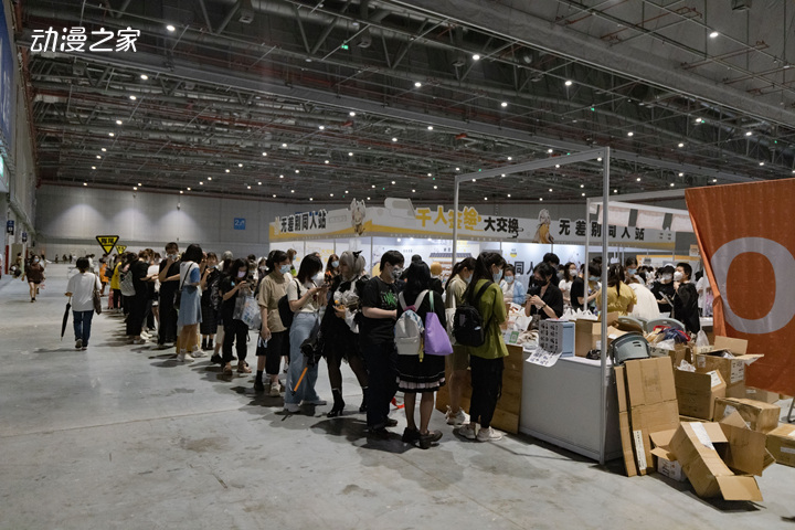 上海COMICUP28同人展现场游场图