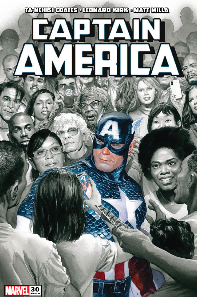 「美国队长」第30期正式封面公开