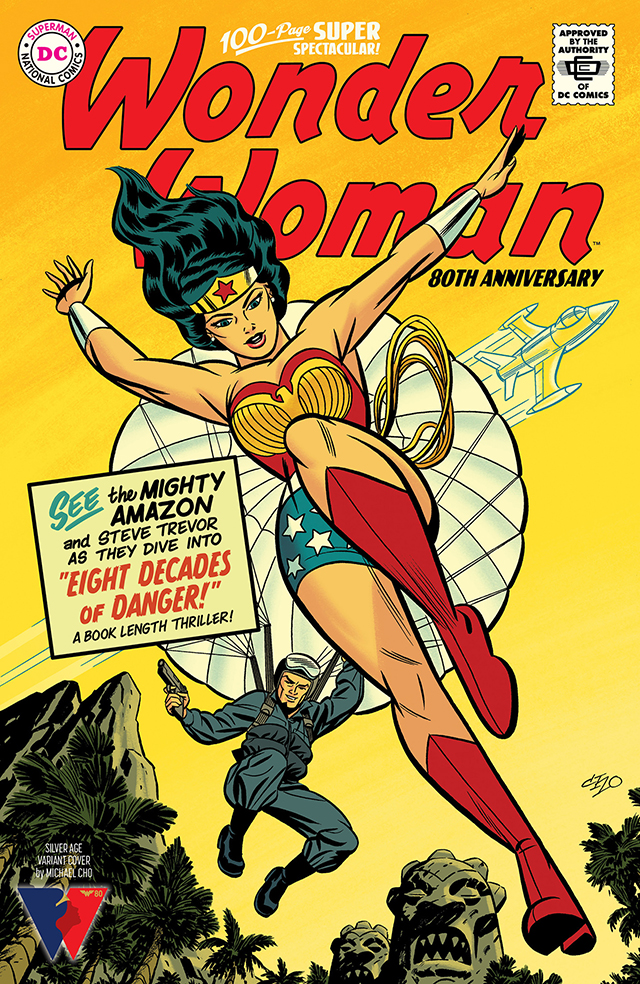 DC公开「神奇女侠」80周年纪念特刊青铜时代变体封面