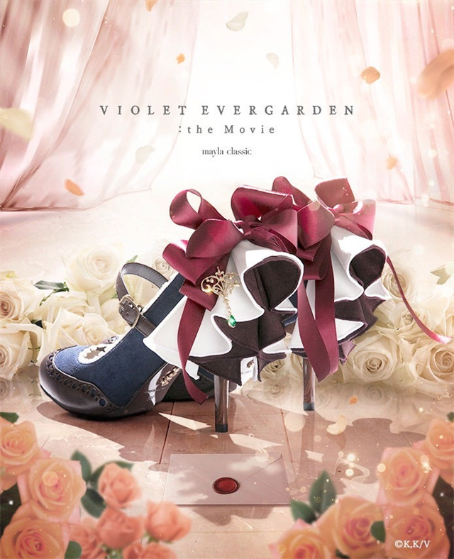 「紫罗兰永恒花园」mayla classic联名高跟鞋再次发售