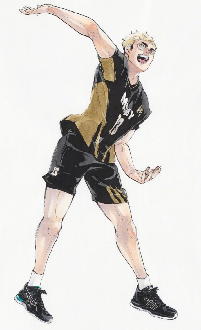 「排球少年！！」10周年纪念绘更新——宫侑