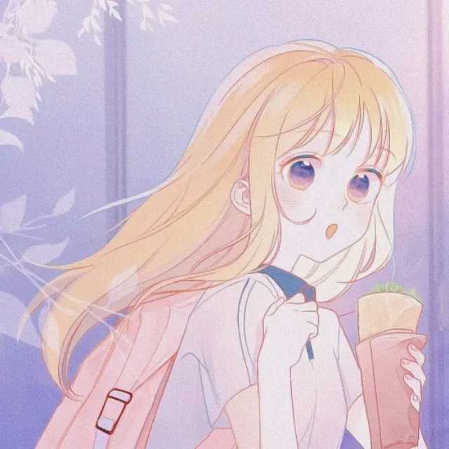 温柔女生头像动漫