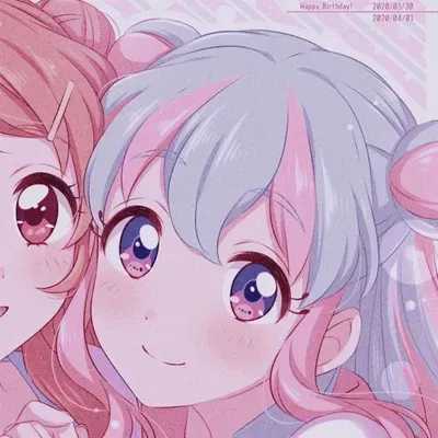 闺蜜头像动漫女生