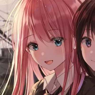 闺蜜头像动漫女生