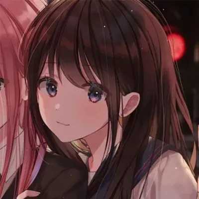 闺蜜头像动漫女生