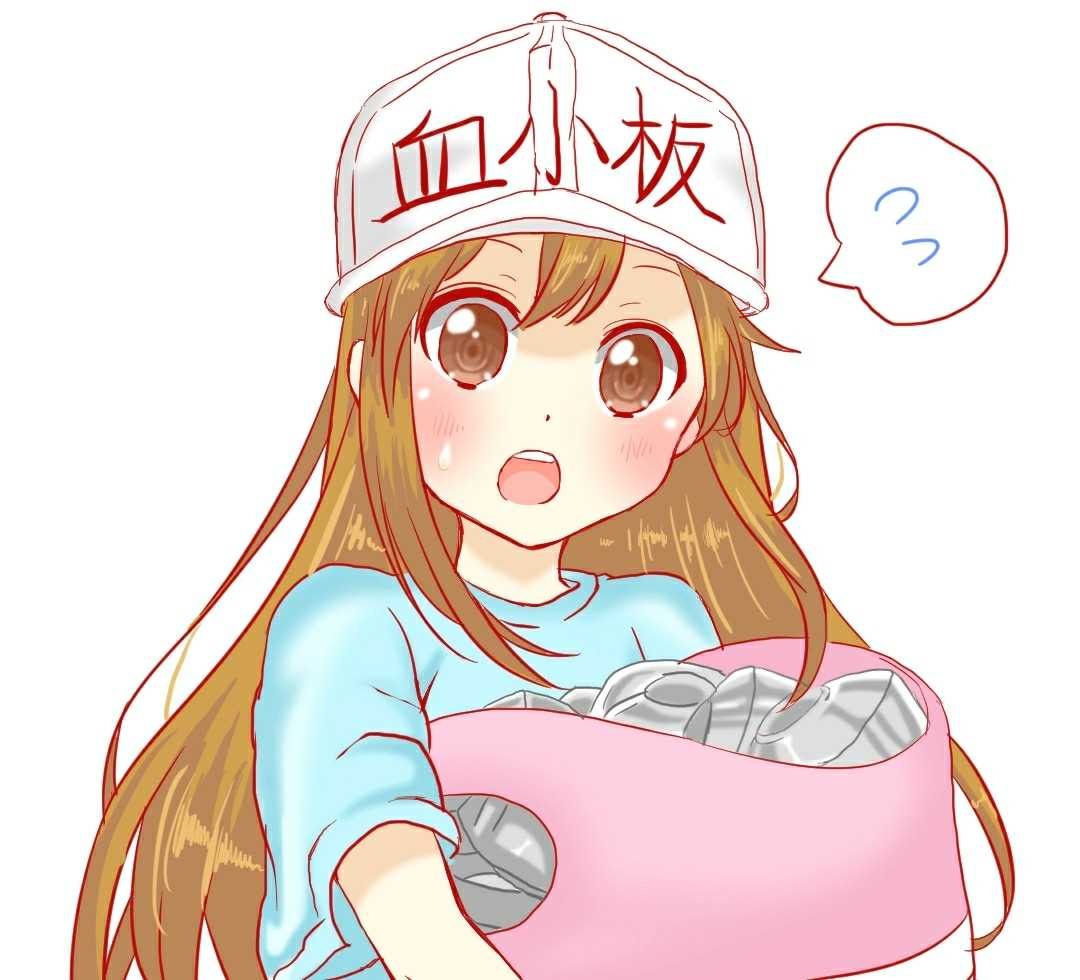 工作细胞血小板头像 &#8211; 动漫人物头像
