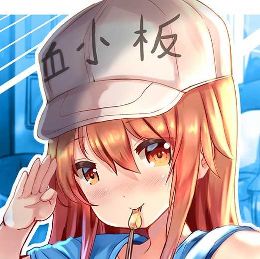 工作细胞血小板头像 &#8211; 动漫人物头像