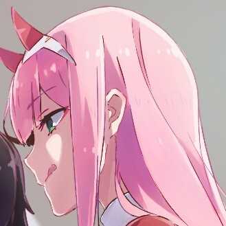 【动漫人物头像】zero two情侣头像