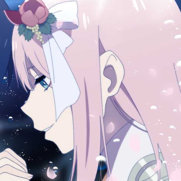 【动漫人物头像】zero two情侣头像