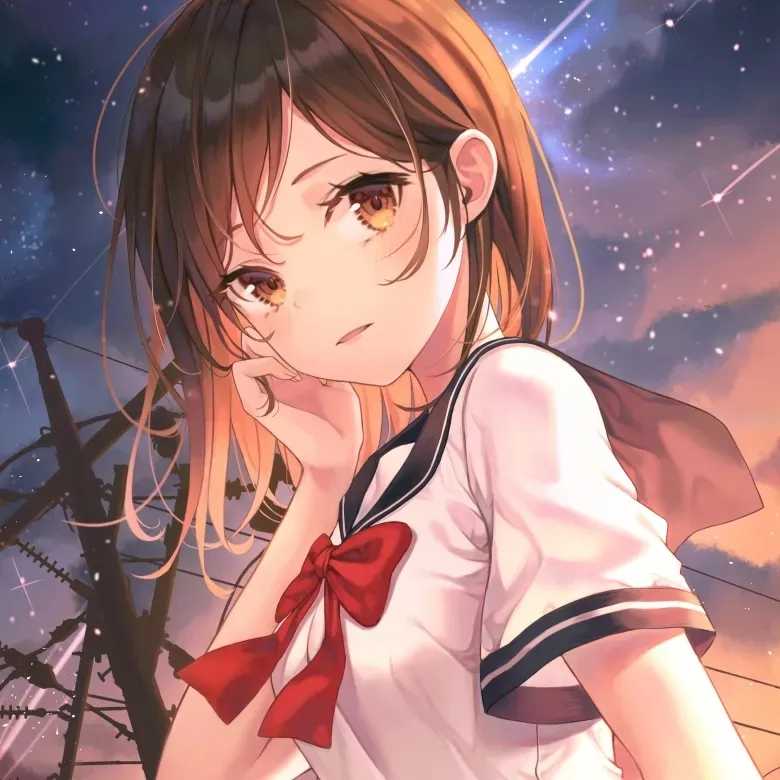 女生动漫头像二次元日系