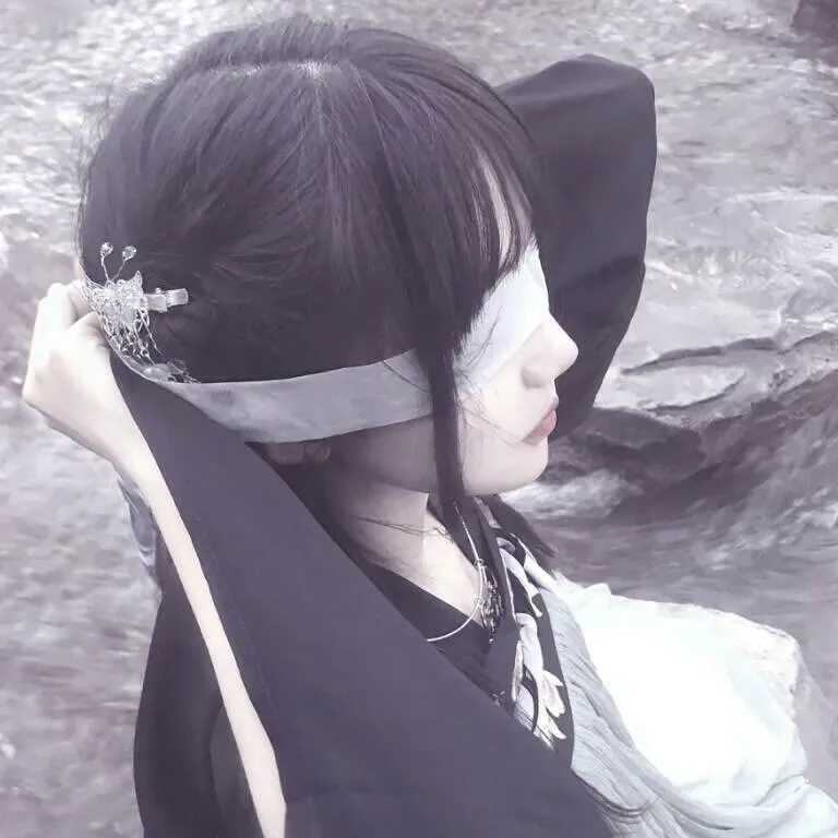 女生仙气头像 背影头像图片