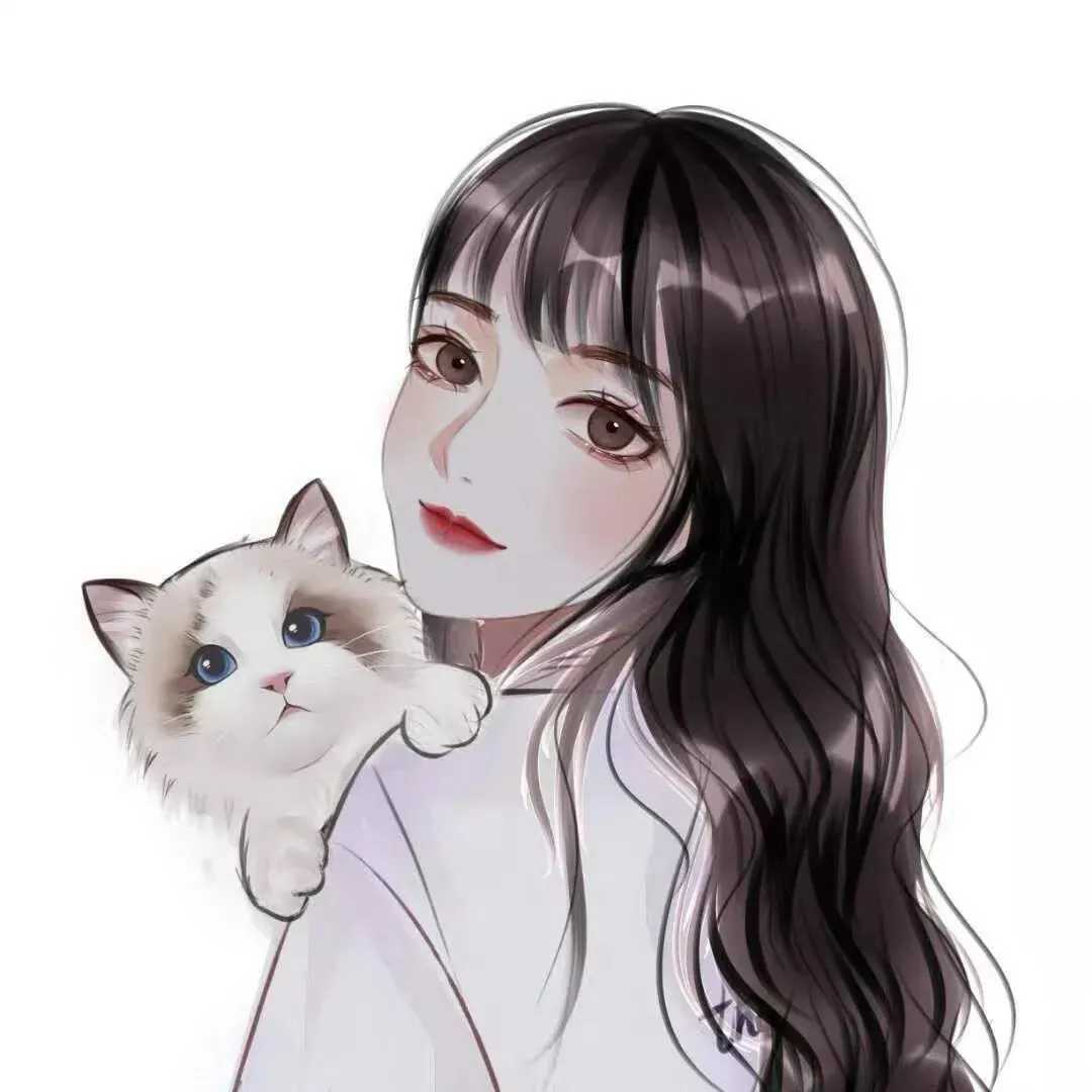 动漫闺蜜头像一萌一酷