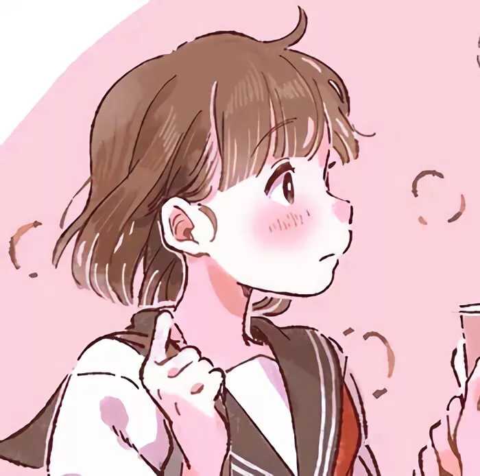 高冷的二次元情侣头像