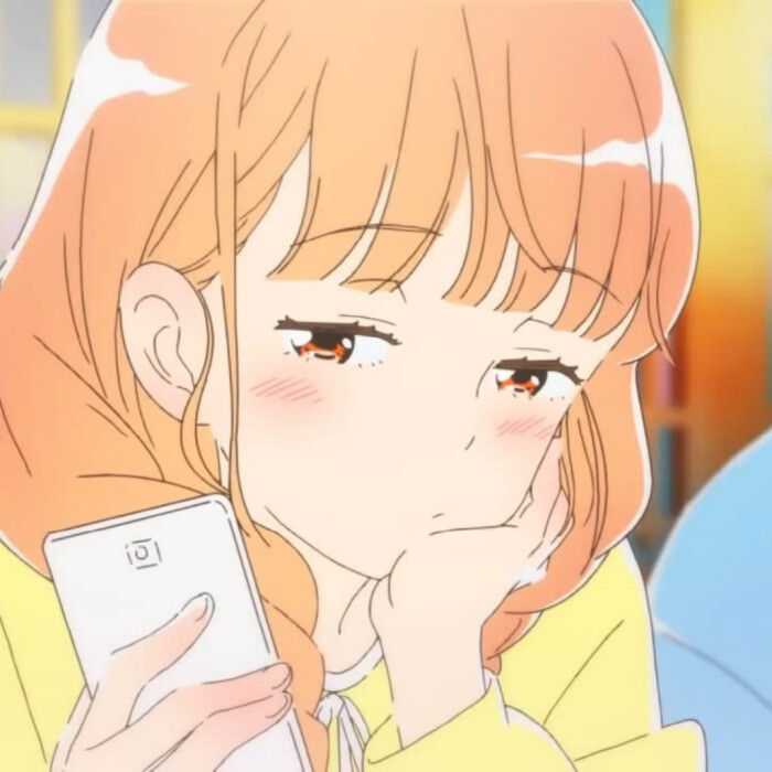坠入恋爱的瞬间女生头像