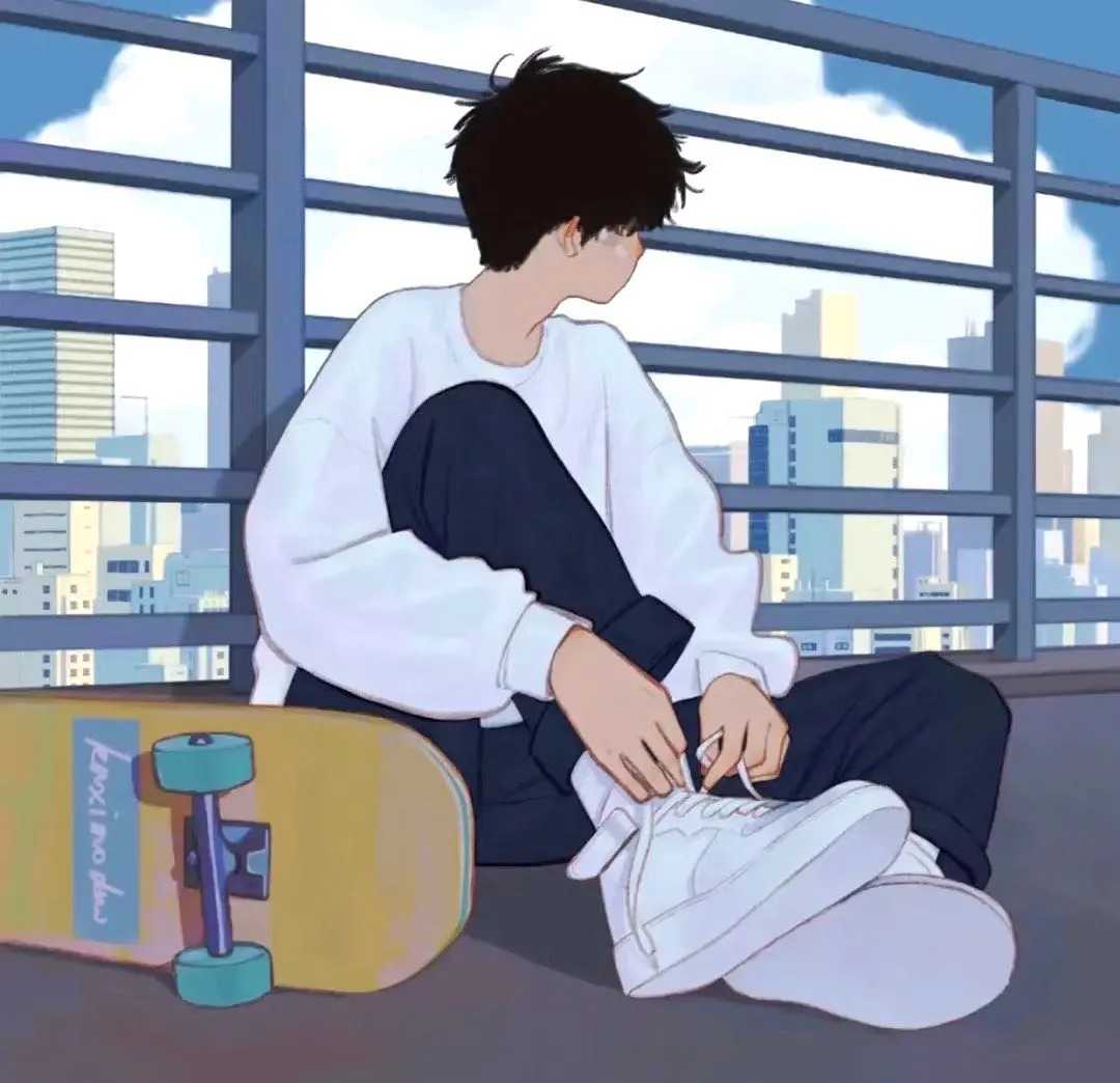 冷酷情侣头像动漫头像