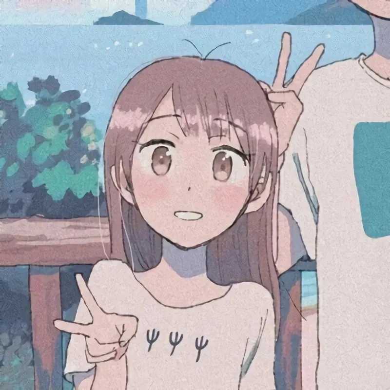 情侣动漫头像一左一右