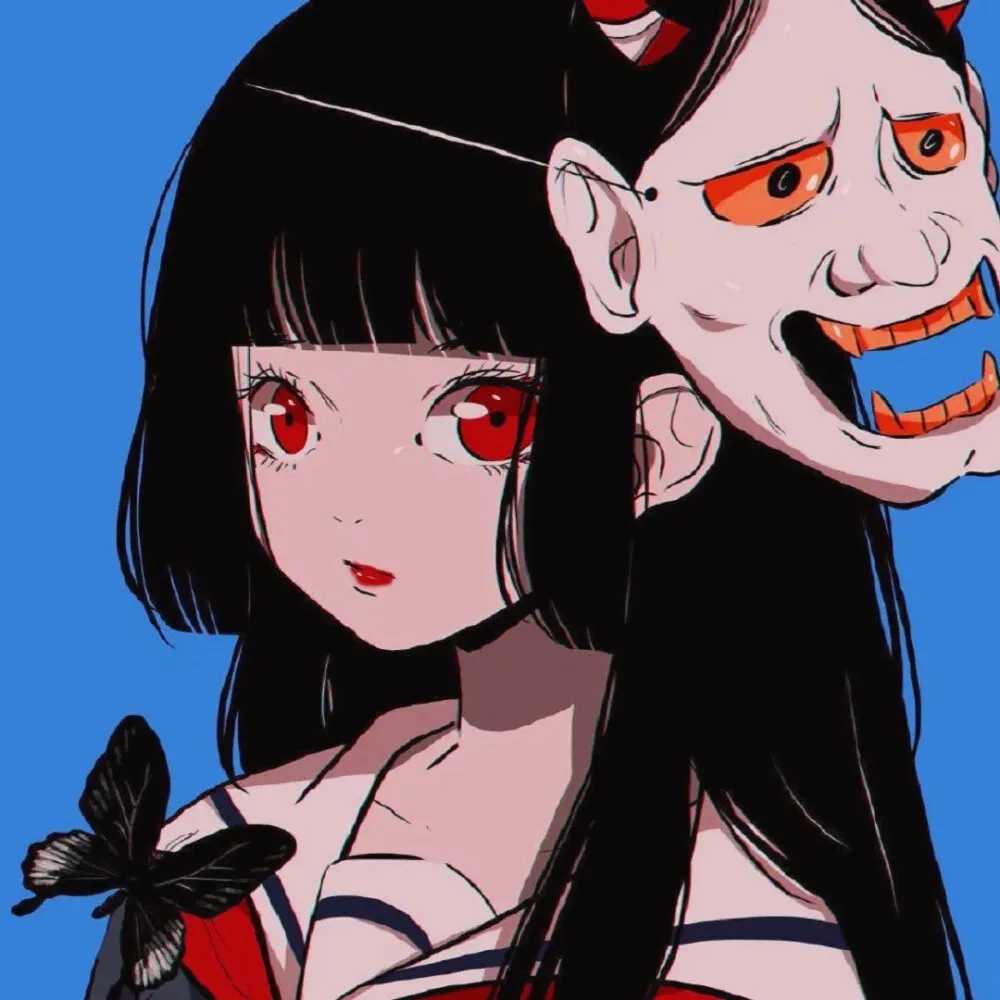 超火少女动漫女生头像
