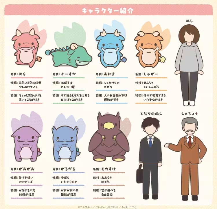 动画《怪兽世界净化》新增川荣李奈、中岛颯太、悠木碧等声优