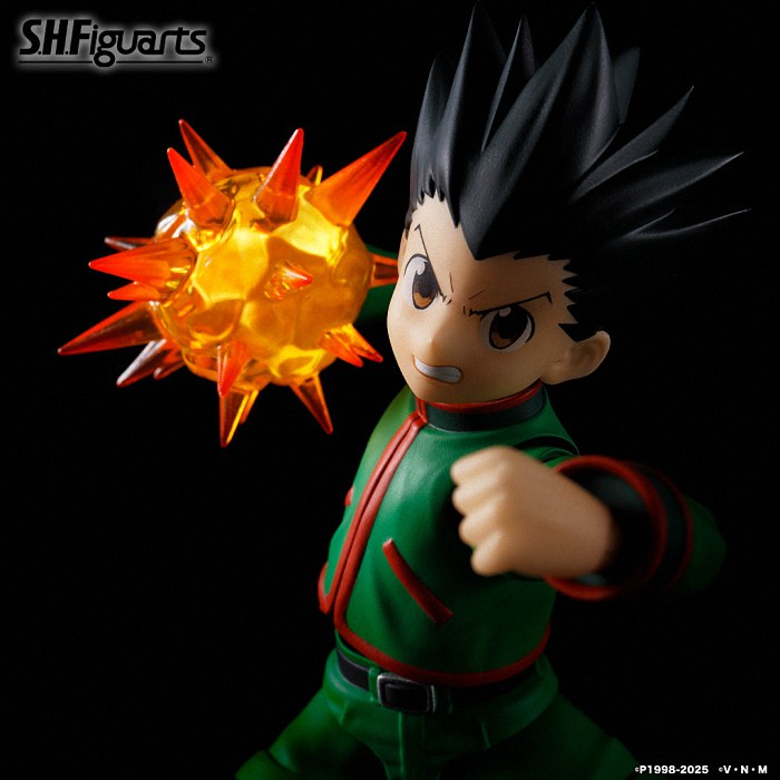Bandai SHF《全职猎人》小杰与奇犽可动人偶12月5日预订开启