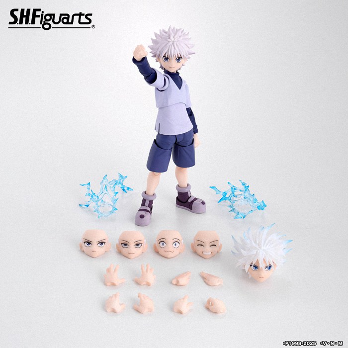 Bandai SHF《全职猎人》小杰与奇犽可动人偶12月5日预订开启