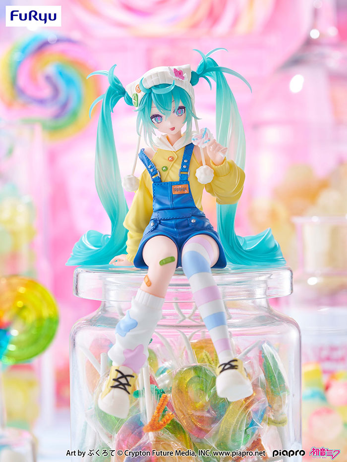 FuRyu联手插画师ぶくろて推出初音未来新款压泡面景品
