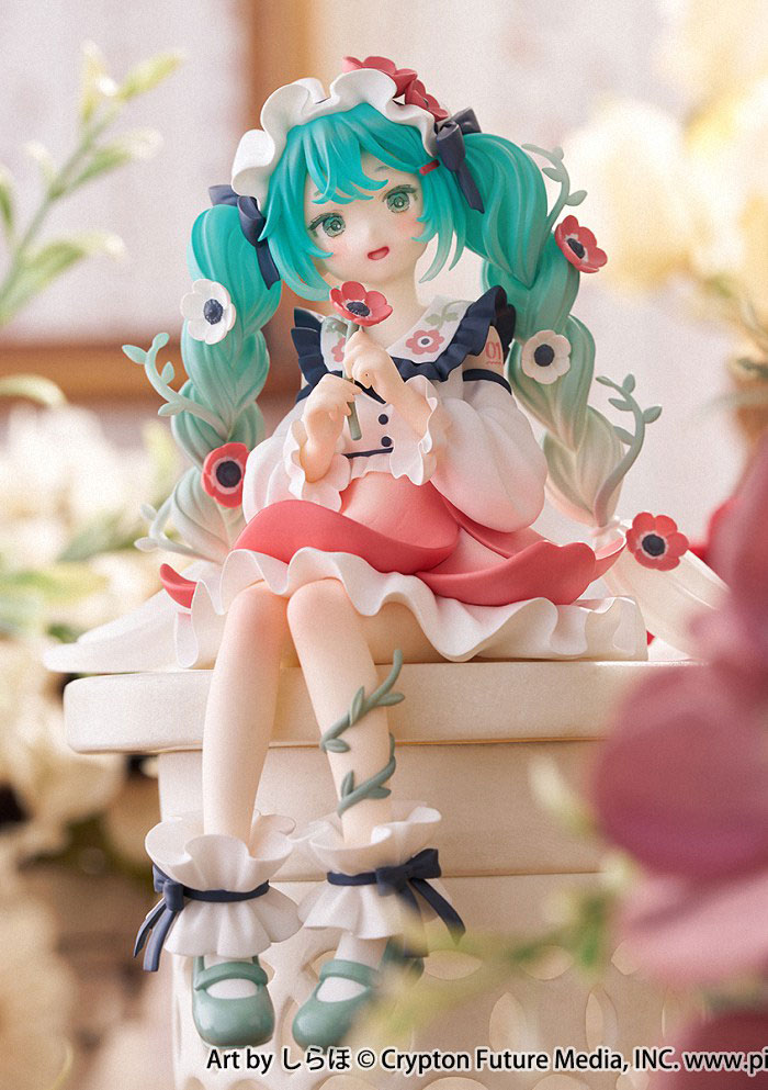furyu × しらほ插画初音未来花仙子 -银莲花- 压泡面景品