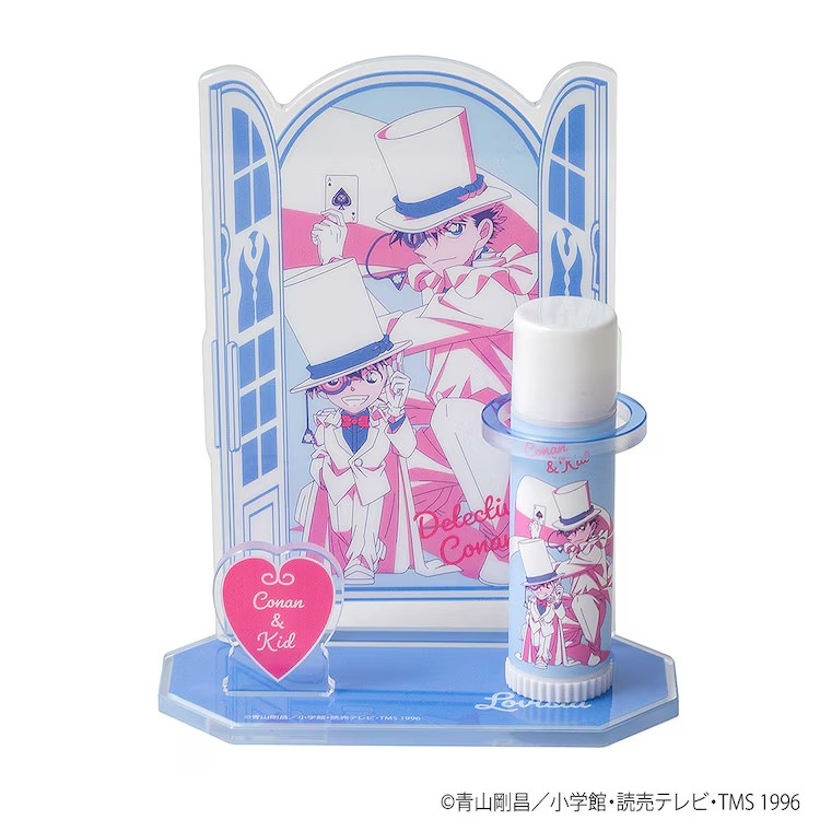 《名侦探柯南》推出大和、上原、诸伏等角色的唇膏与面膜。