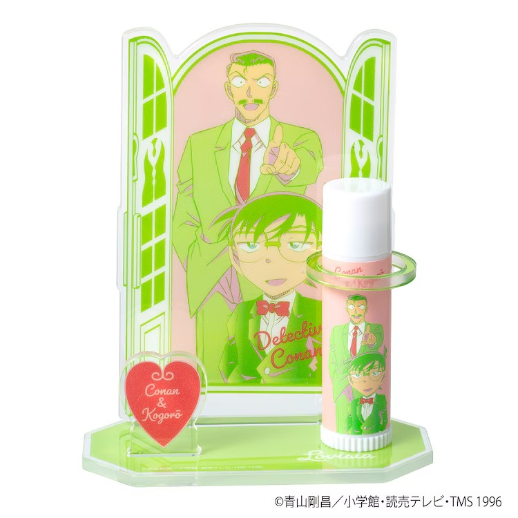 《名侦探柯南》推出大和、上原、诸伏等角色的唇膏与面膜。
